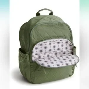 NEW WITH TAGS Vera Bradley Bancroft Backpack, Bronze Green Amazon.com: Vera Bradley Women main image 4